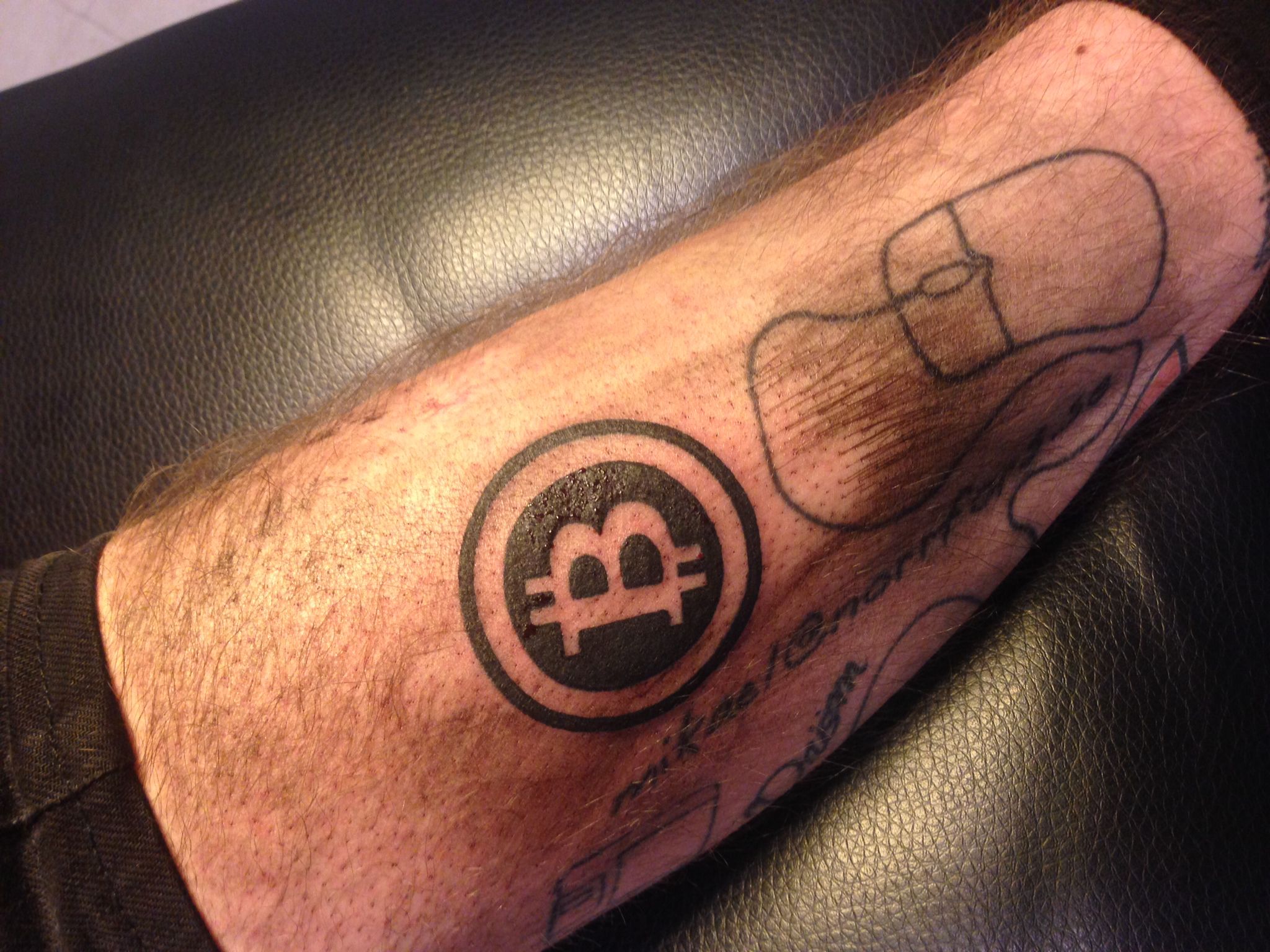 Cryptocurrency tattoo